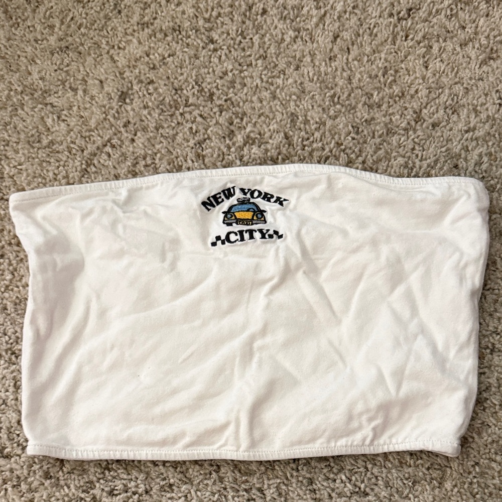 Forever 21 White Tube Top
